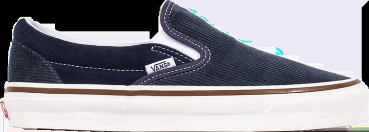 Кеды Vans Classic Slip-On 98 DX Corduroy Navy, синий