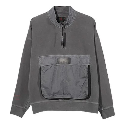 Толстовка Air Jordan 23 Engineered Half Zip Open Sweatshirt For Men Black, черный