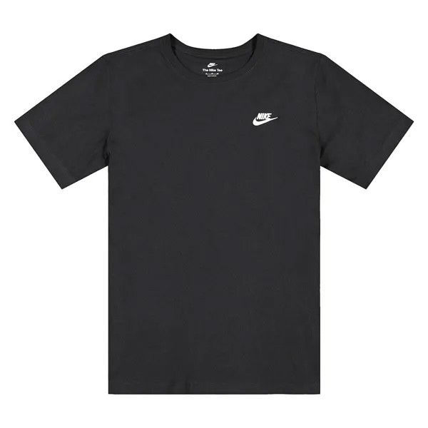 Футболка NSW CLUB T-SHIRT Nike, цвет Schwarz/Weiß
