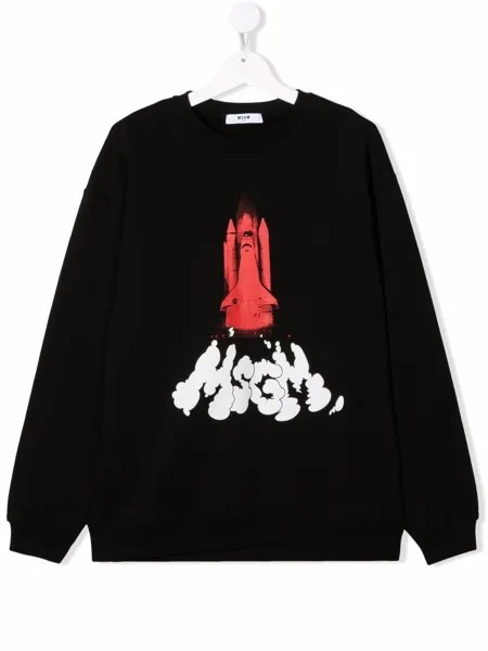 MSGM Kids толстовка с логотипом