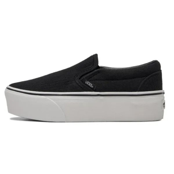 Женские туфли Vans Classic Slip On Stackform Rib Knit - VN0A7Q5RB1