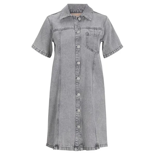 Платье миди Jack & Jones Amor Short, серый