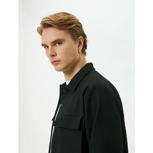 Рубашка KOTON, размер L, черный