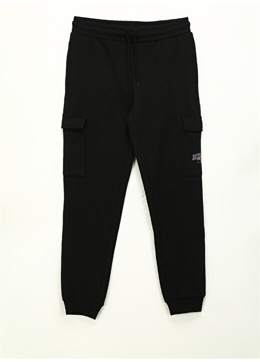 Черные мужские спортивные штаны стандартного кроя 12236827_JPSTGORDON JJLARRY CARGO S Jack & Jones, черный