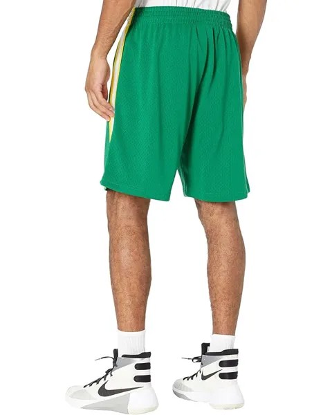 Шорты Mitchell & Ness NBA Swingman Road Shorts Supersonics 94-95, темно-зеленый