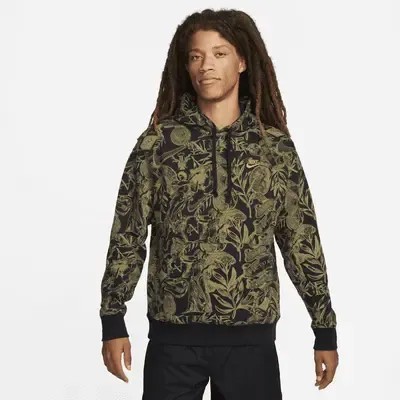 Худи Nike Sportswear Club Fleece, цвет Black/Anthracite