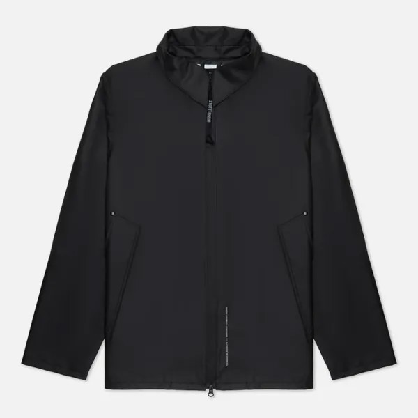 Мужская куртка дождевик Stutterheim Notting Hill Lightweight чёрный, Размер S
