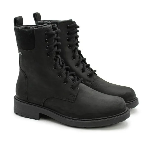 Ботинки женские Clarks Orinoco2up Gtx 26152599 черные 41.5 EU