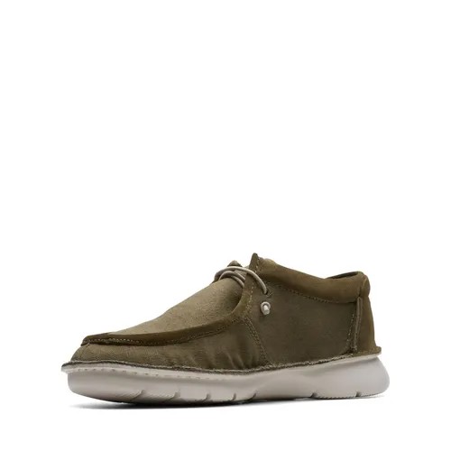 Полуботинки Clarks, размер 42 EU, зеленый