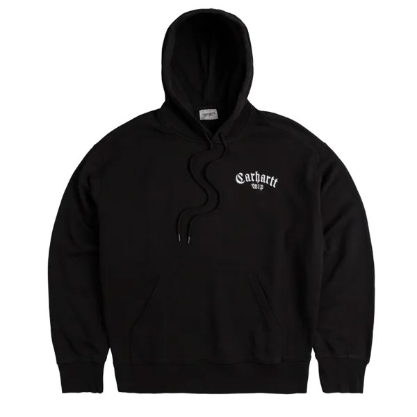 Толстовка Carhartt Wip Onyx Script Hoodie Carhartt WIP, черный