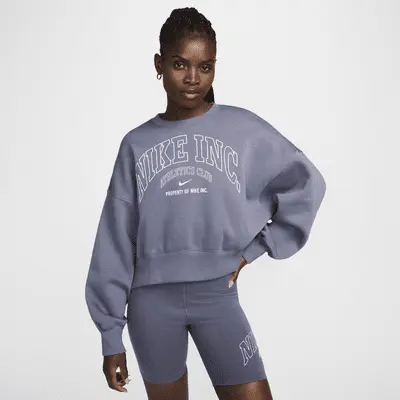 Толстовка Nike Sportswear Phoenix Fleece, цвет Light Carbon