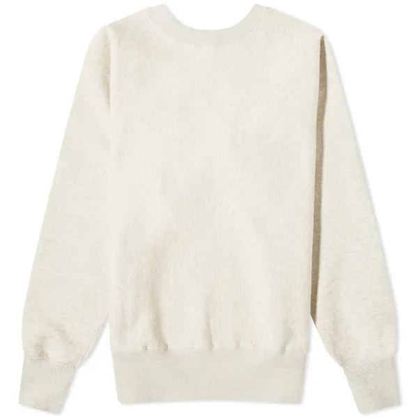 Свитер Champion Made In Japan Panel Crew Sweat, цвет Silver Grey