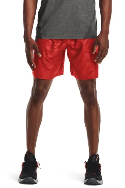 Спортивные шорты с внутренним соединением Under Armour, красный