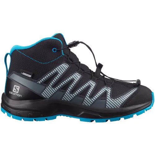 Ботинки SALOMON Xa Pro V8 Mid Cswp J Black/Monum (EUR:32)