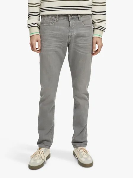Джинсы приталенного кроя Scotch & Soda Ralston, 4115 - Серый камень