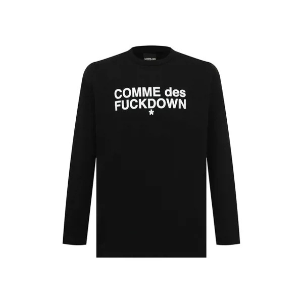 Хлопковый лонгслив Comme des Fuckdown