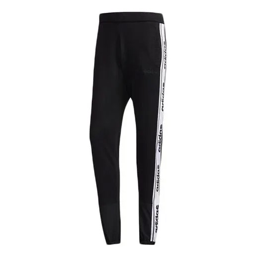 Спортивные штаны adidas neo Casual Knit Small Running Sports Long Pants Black, черный