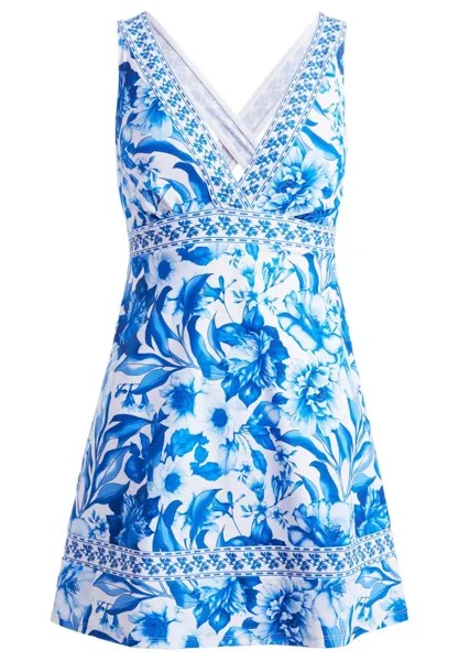 Купальник Badekleid Aus Recyceltem Polyamid Badekleid Aus Recyceltem Polyamid bonprix, белый