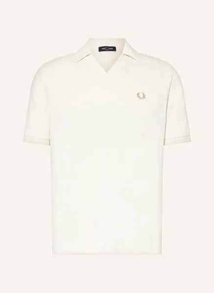 Махровая рубашка-поло Fred Perry, экрю