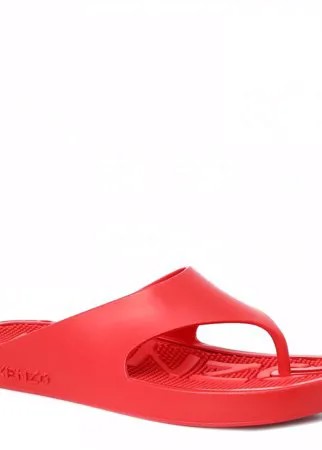 Женские сланцы KENZO NEW FLIP FLOP MU100 цв. красный 35 EU
