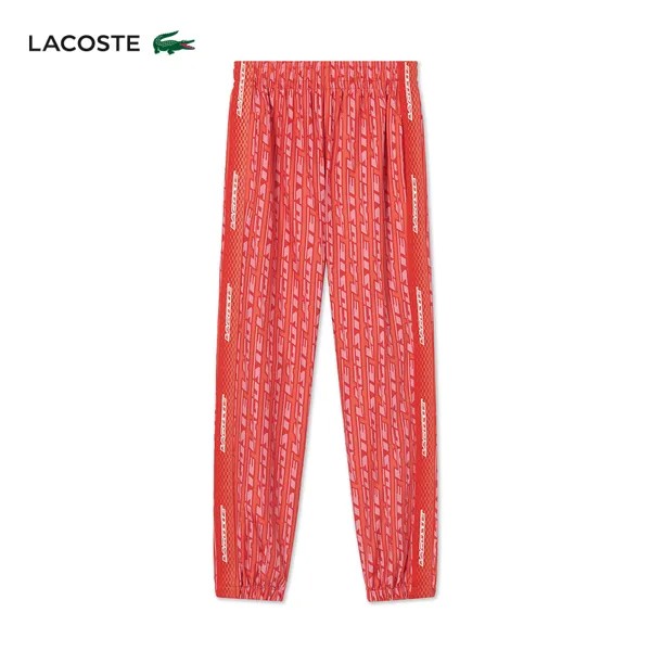 Брюки спортивные Lacoste, красный