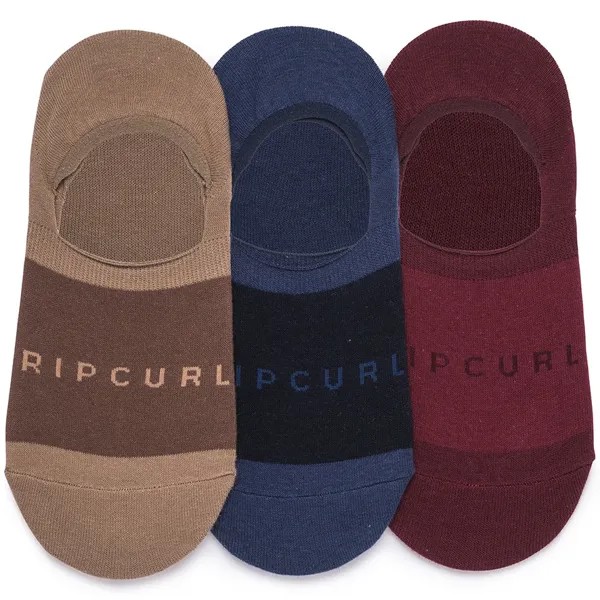 Комплект носков RIP CURL Corpo Stripe Invisible Socks Multico