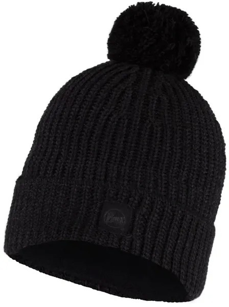 Шапка бини унисекс Buff Knitted & Fleece Band Hat Vaed черный , One Size