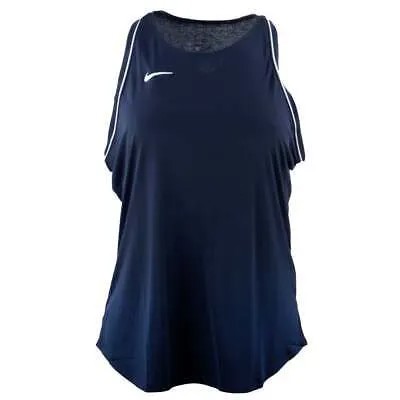 Майка Nike Tennis Scoop Neck Athletic Женская синяя спортивная повседневная AJ3675-420
