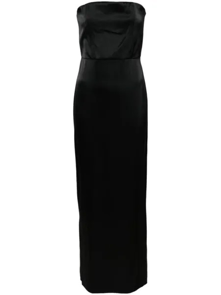Платье макси без бретелек Doreen alice + olivia, черный