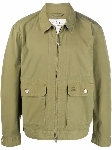 Woolrich бомбер на молнии