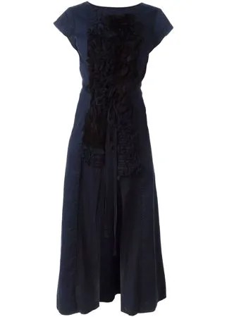 Comme Des Garçons Pre-Owned пальто с рюшами