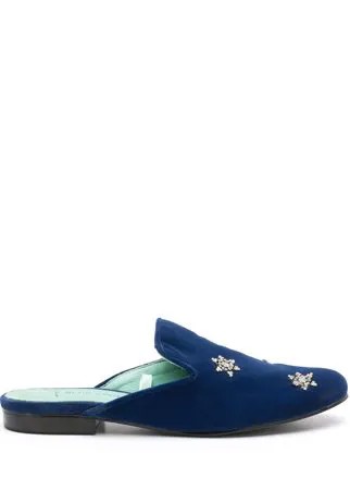 Blue Bird Shoes декорированные мюли