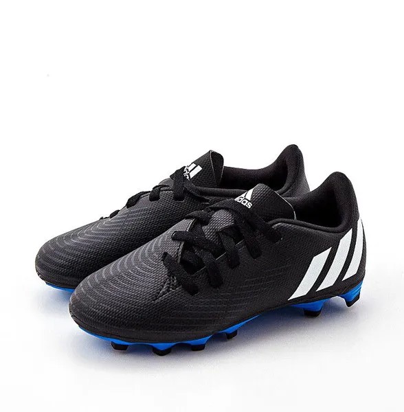 Детские футбольные бутсы Adidas Predator Edge.3 Firm Ground Черные футбольные бутсы НОВЫЕ