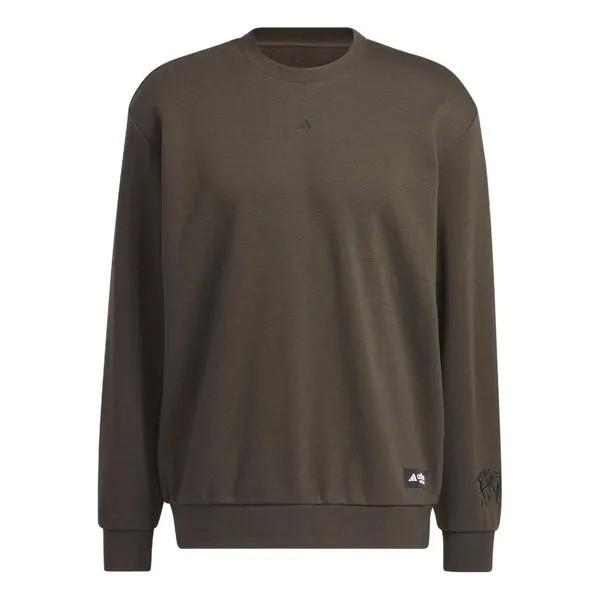 Толстовка adidas CNY Long Sleeve IL2396, коричневый