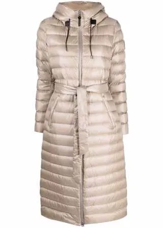 Mackage длинный пуховик с капюшоном