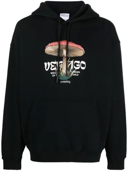 Худи с логотипом Marcelo Burlon County of Milan, черный