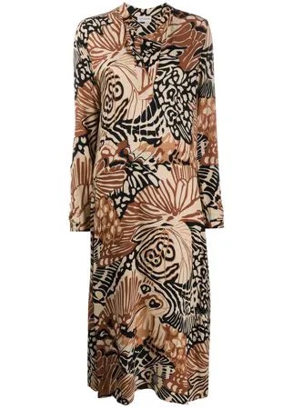 By Malene Birger платье-рубашка с абстрактным принтом