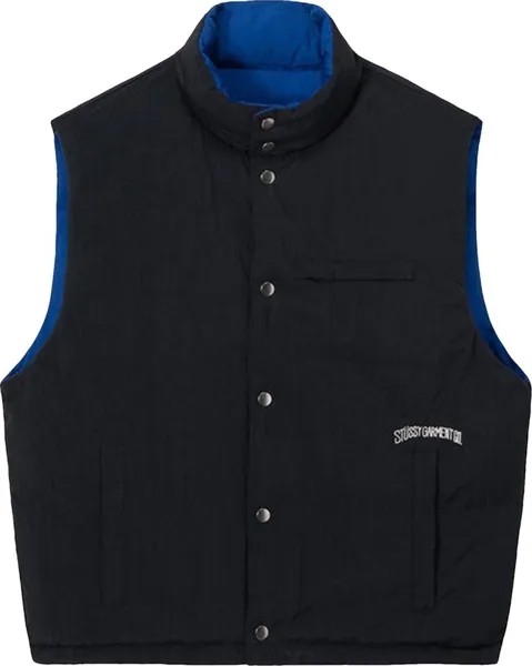 Жилет Stussy Reverse Down Workgear Vest 'Royal', разноцветный