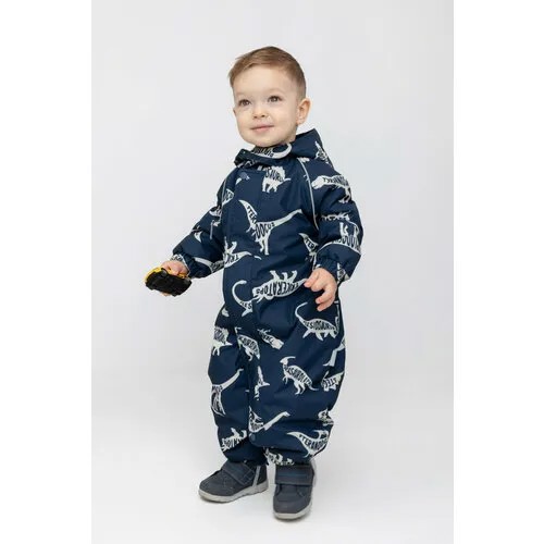 Комбинезон crockid ВК 60085/н/42 ГР, размер 68-74/48, синий