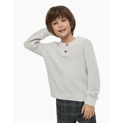 Джемпер Gloria Jeans, размер 9-10л/140 (34), серый