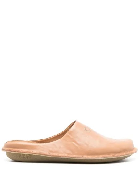 Comme des Garçons Homme слиперы Roma из коллаборации с VIBAe, коричневый