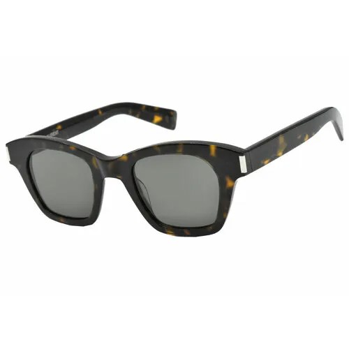 Солнцезащитные очки Yves Saint Laurent SL 592, черный, коричневый