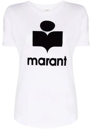 Isabel Marant Étoile футболка Koldi с логотипом