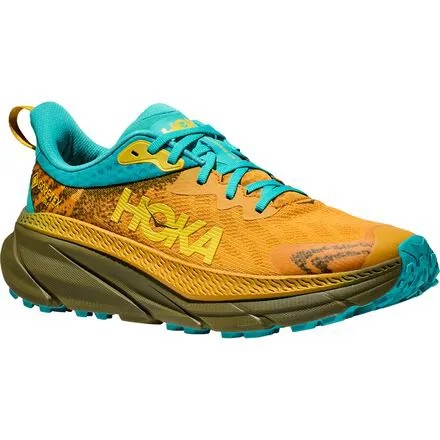 Беговые кроссовки Challenger ATR 7 GTX мужские HOKA, цвет Golden Yellow/Avocado