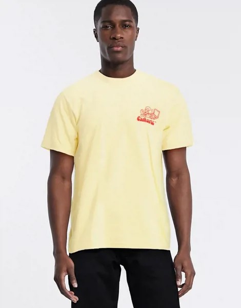 Желтая футболка Carhartt WIP-Желтый
