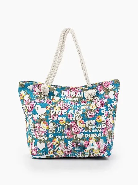Пляжная сумка женская Rosedena BAG-46-066 синяя