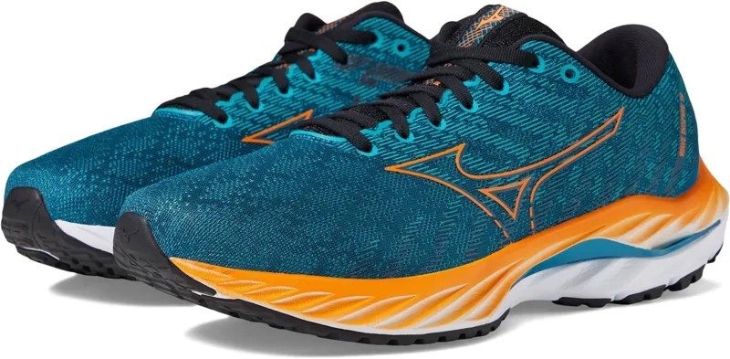 Кроссовки Wave Inspire 19 Mizuno, цвет Ink Blue/Bird Of Paradise