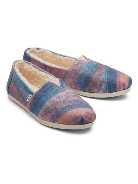 Шлепанцы TOMS, синий