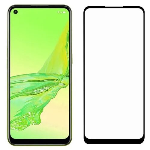 Противоударное защитное стекло для смартфона Oppo A74 / Оппо А 74