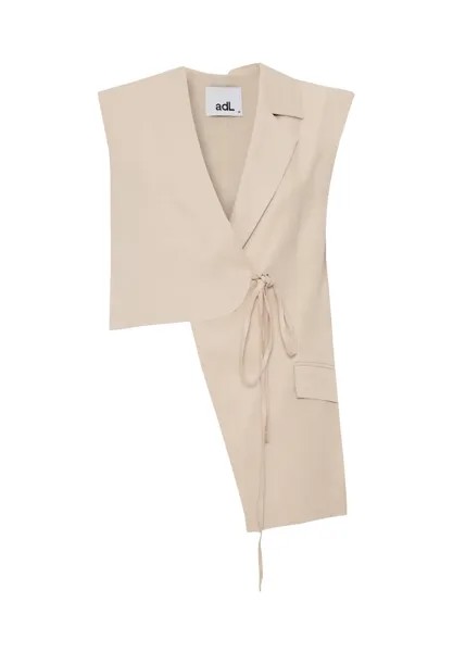 Жилет ASYMETRIC VEST adL, бежевый